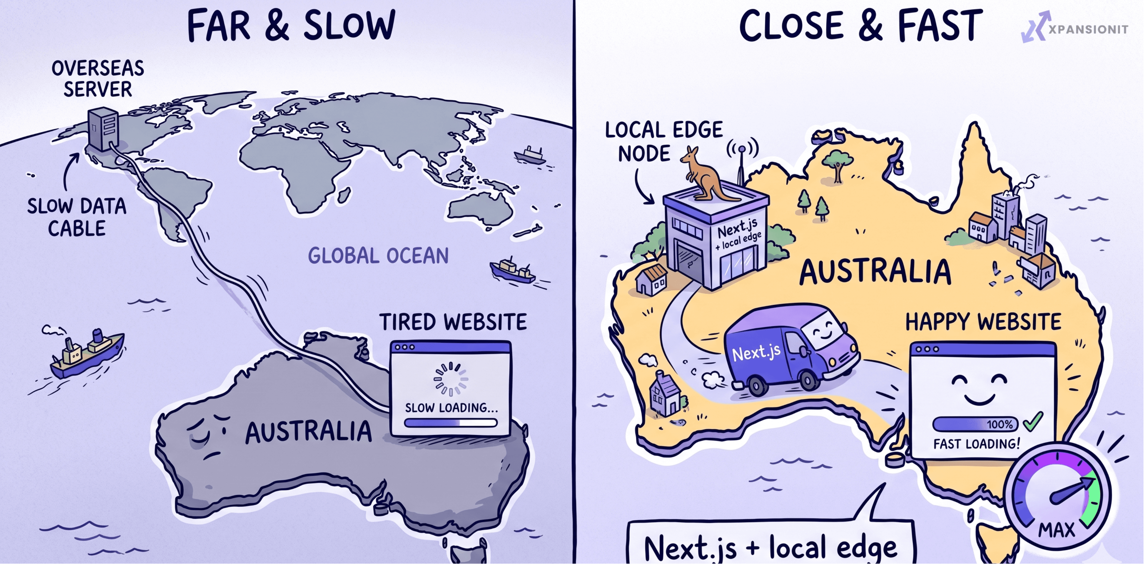Next.js for Australia: Why It Works for Local Sites