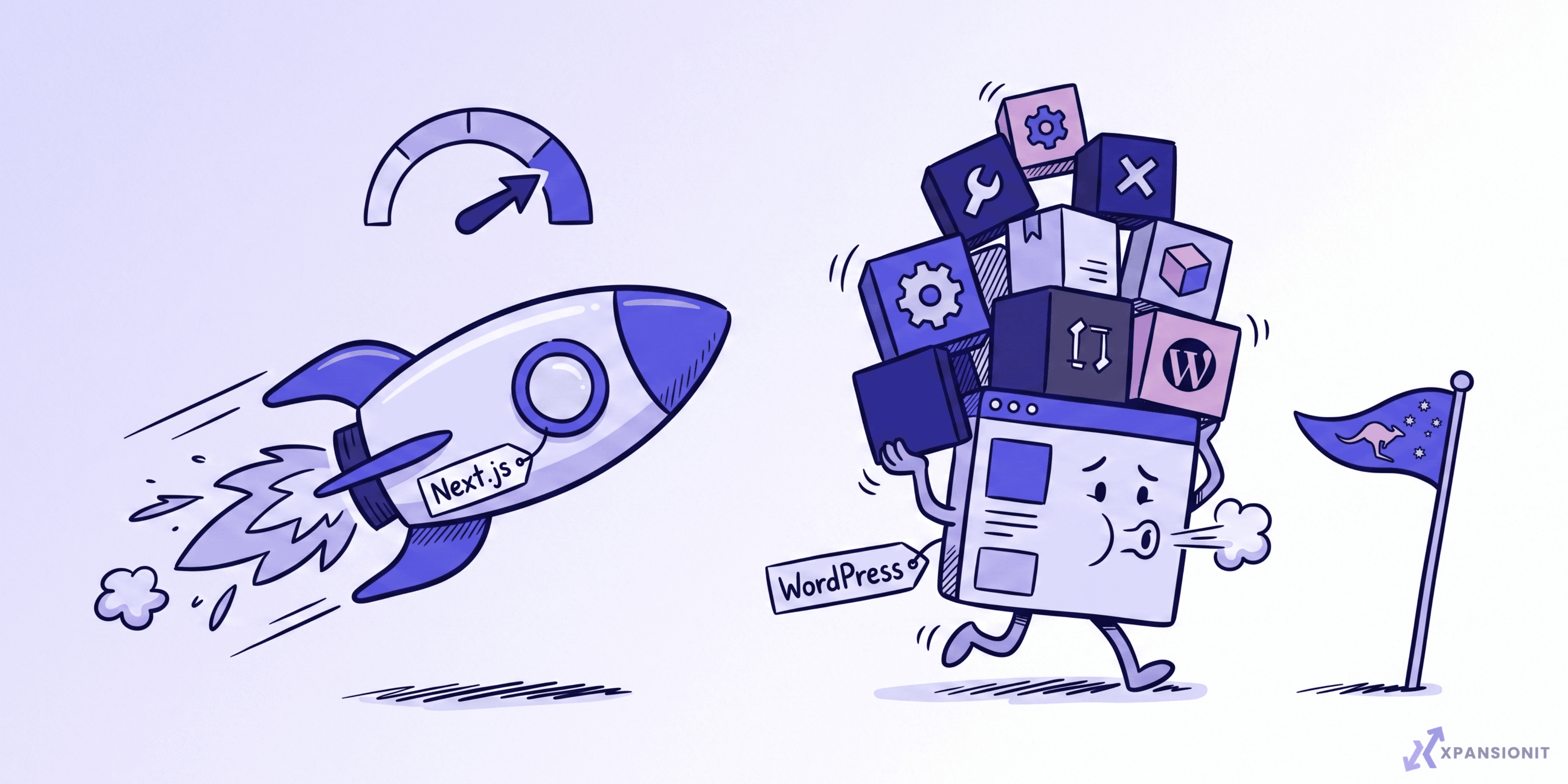 Next.js vs WordPress: Faster Sites for Australia